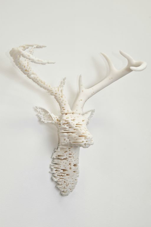 Deleting (2012) 18.5 x 16 x
9 inches Three dimensional print - unique